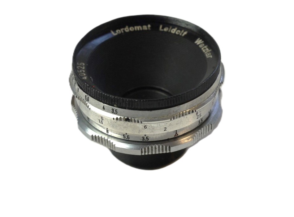 mwclassiccameras-20251024-71 Lordomat Schacht 35mm f3.5 Travenar Wide-Angle Lens for the Lordomat cameras. UNCOMMON
