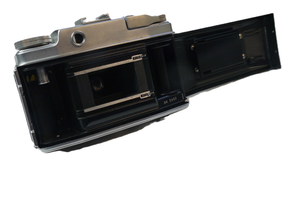 mwclassiccameras-20251024-77 Agfa Ansco Super Memar 35mm Coupled Rangefinder camera c1950's with 45mm f3.5 Apotar lens in Prontor-SVS shutter + ER case