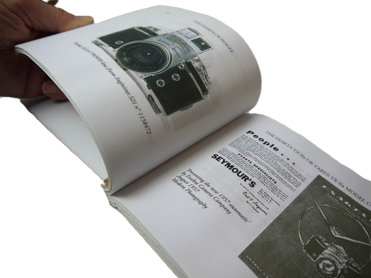 mwclassiccameras-20251030-211 The Exakta By Ihagee, book Edited & Published by Jacqes Dalbera c1998. 206 Pages in English. UNCOMMON