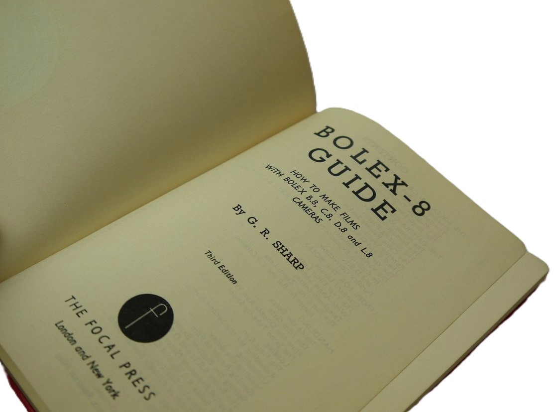 mwclassiccameras-20251030-236 Bolex - 8 Focal Press Guide, 3rd Edition. With Ref Cover. 112 pages in English