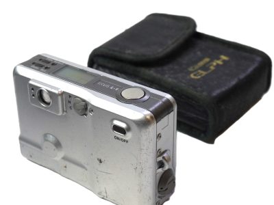 Canon IXUS L-1 35mm APS Compact Camera with Elph Case. UNTESTED - PRESUMED NON-WORKING