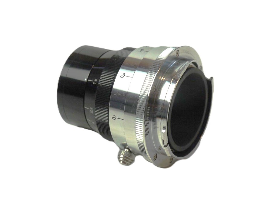 mwclassiccameras-20251114-137 Super Cine Retro 50mm f1.8 Type S1 DELUXE VERSION, Leica M mount lens (No.100078). Claimed to be made from FRENCH SOURCED GLASS in China as a replica of the Angenieux 50mm f1.8 Type S1 Rare lens. With Lens hood, front & rear caps, Numbered Certificate, leather case & Box. From a Limited Production of a few hundred only