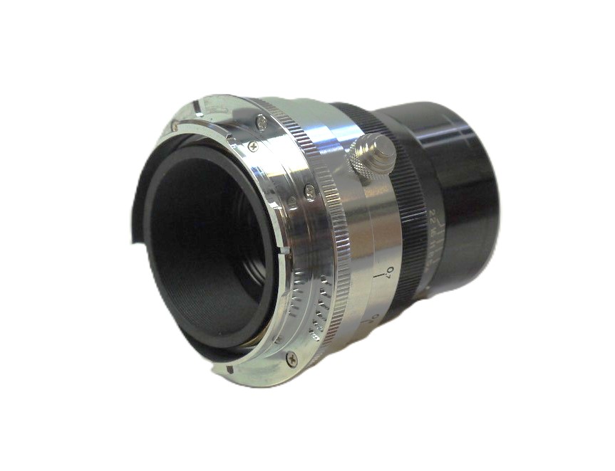 mwclassiccameras-20251114-138 Super Cine Retro 50mm f1.8 Type S1 DELUXE VERSION, Leica M mount lens (No.100078). Claimed to be made from FRENCH SOURCED GLASS in China as a replica of the Angenieux 50mm f1.8 Type S1 Rare lens. With Lens hood, front & rear caps, Numbered Certificate, leather case & Box. From a Limited Production of a few hundred only