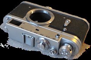 Zorki 4 Leica Copy body + Black ER case
