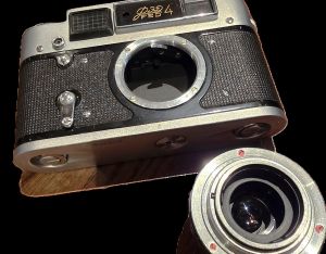 mwc20251226-75 Fed 4 Leica Copy + Fed 53mm f2.8 black L39 Rangefinder coupled lens + ER Case