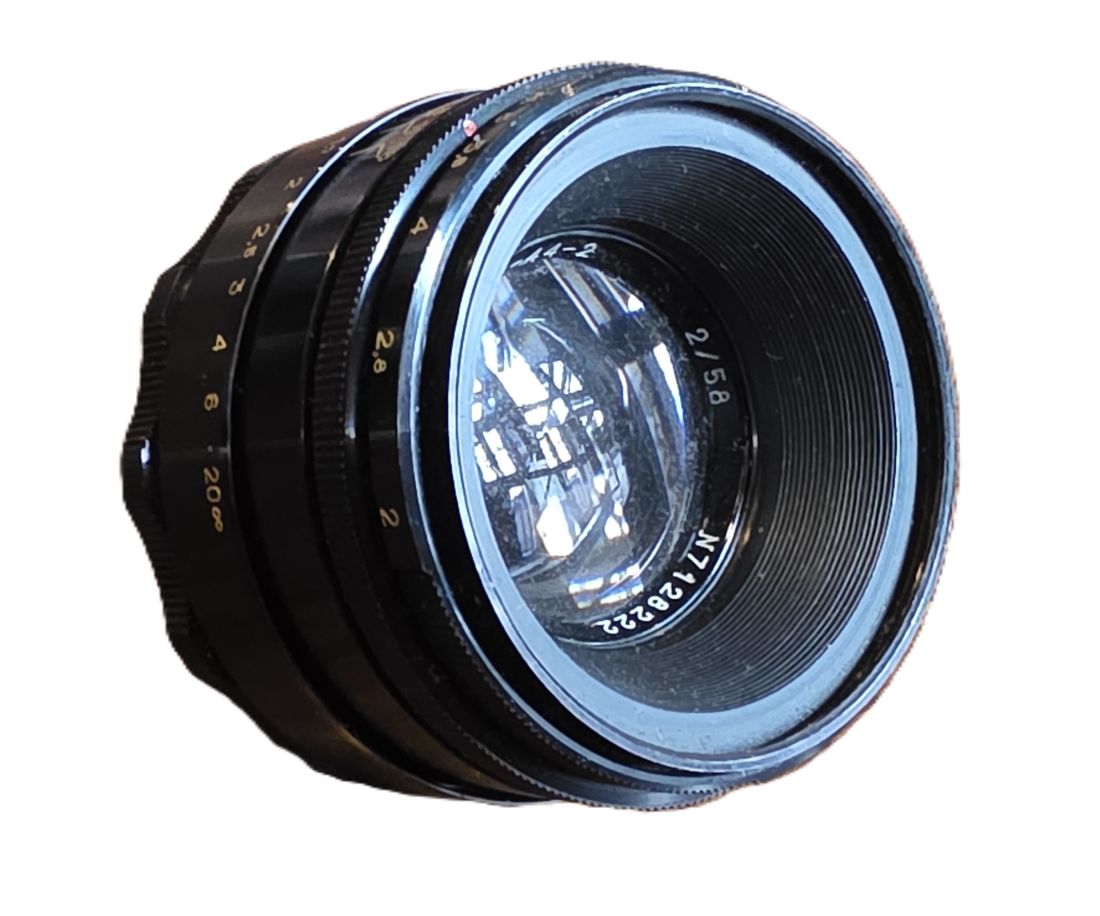 mwc20260109-104 Zenit E 35mm SLR, Selenium metered + 58mm f2 Helios 44-2 M42 screw mount lens & ER Case