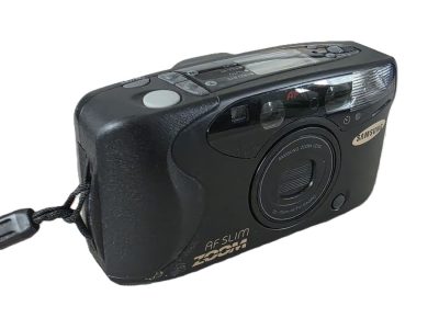 Samsung AF Slim Zoom Quartz Date 35mm Compact Autofocus Point-&-Shoot Camera with 35-70mm zoom + Strap, Instructions & Box