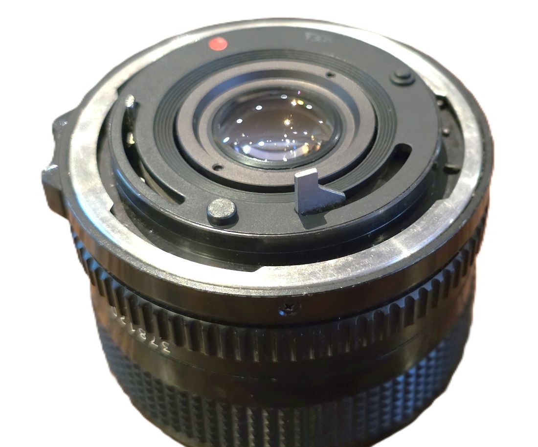 mwc20260130-34 Canon 28mm f2.8 manual focus FD mount lens + Canon front cap