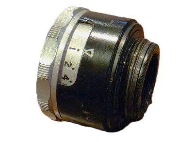 Wray London 2 inch f4.5 Supar enlarging lens + makers box. 23mm Thread diameter