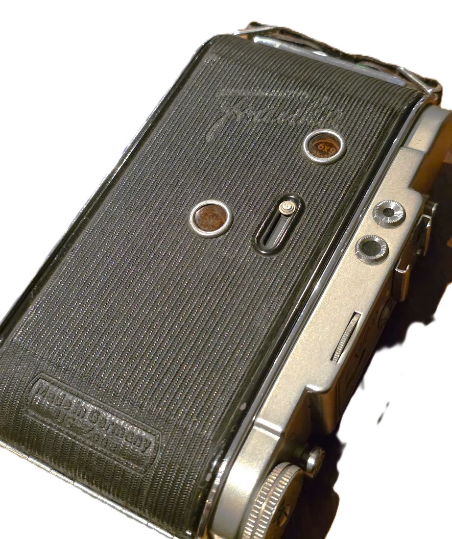 mwc20260213-100 Franka Rolfix I 6x9/6x6 folding uncoupled rangefinder camera with Schneider 105mm f4.5 Radionar lens in Pronto shutter + ER case