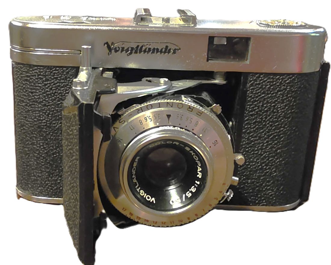 mwc20260213-170 Voigtlander Vito IIa 35mm folding camera with 50mm f3.5 Color-Skopar lens in Prontor-SVS shutter + ER case