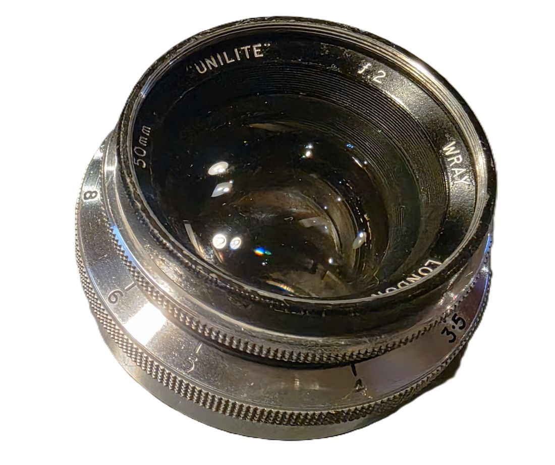 mwc20260213-44 Wray London 50mm f2 Unilite Screw mount Wrayflex lens (No.100919)