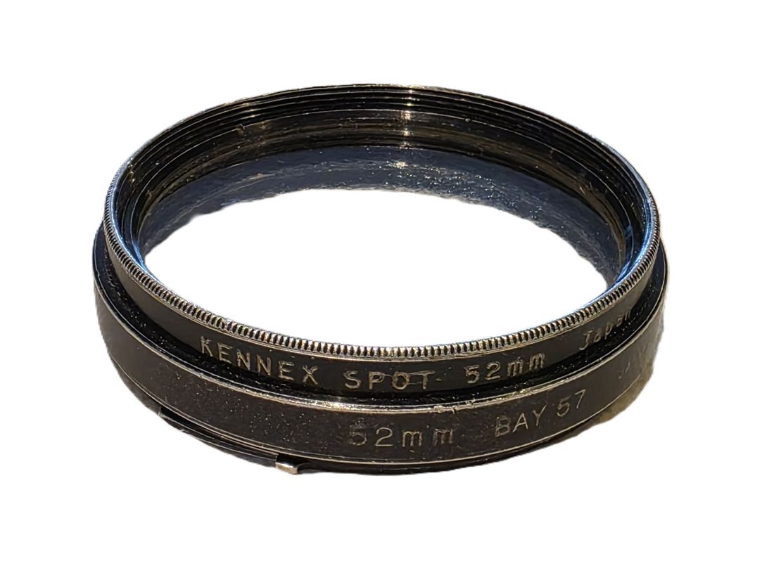 20260327-77 Japanese B57 to 52mm Filter adapter + Kennex Spot Filter