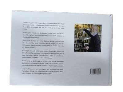 "Voigtlander, Petzval, Dietzler, Busch, Steinheil, Zeiss Photographic Lenses in 19th Century Germany & Austria" by Corrado D'Agostini c2016. Beautiful quality hardbound book. 320 pages in English