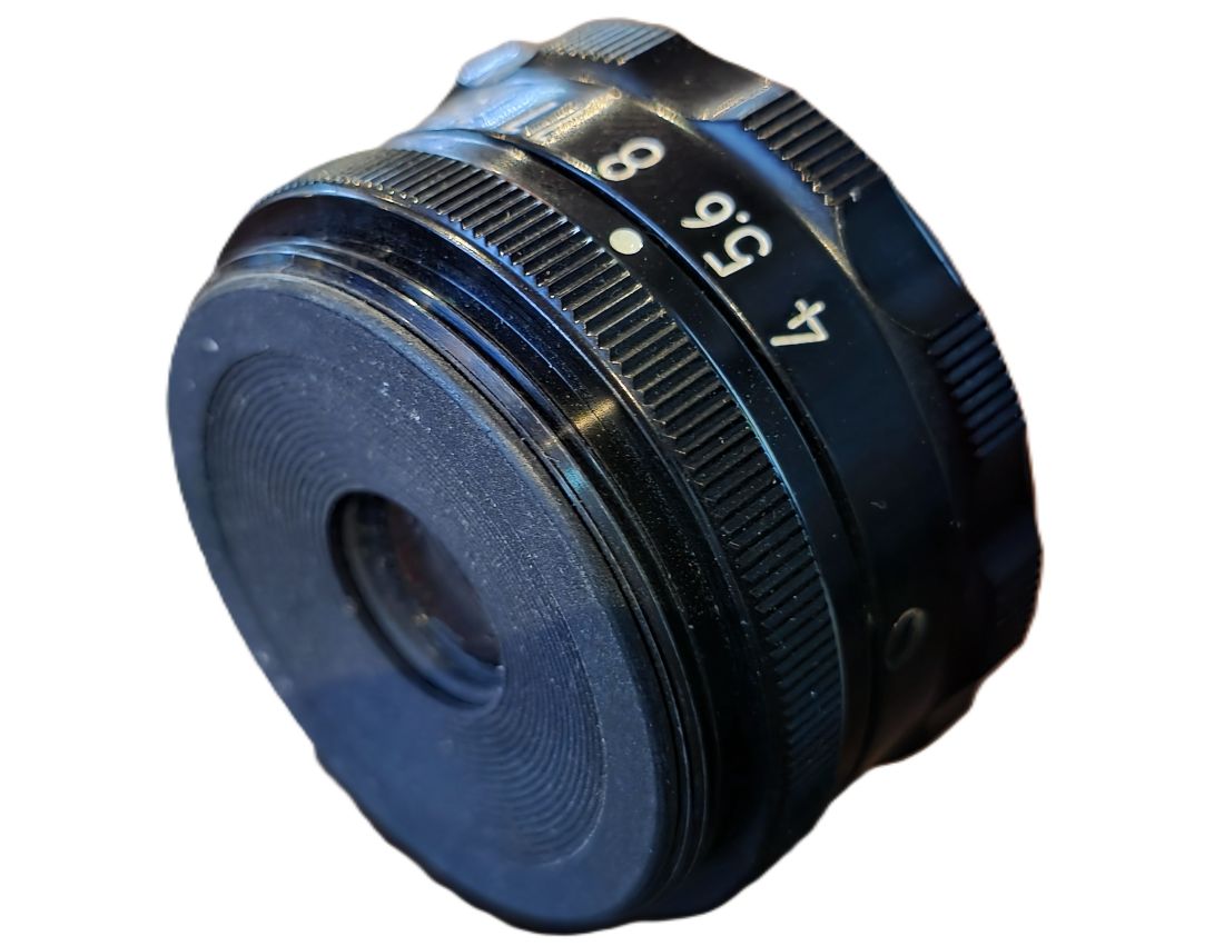 mwc20260320-145 Nikon 50mm f4 EL-Nikkor enlarging lens, L39 thread mount + Nikon front cap & Keeper case