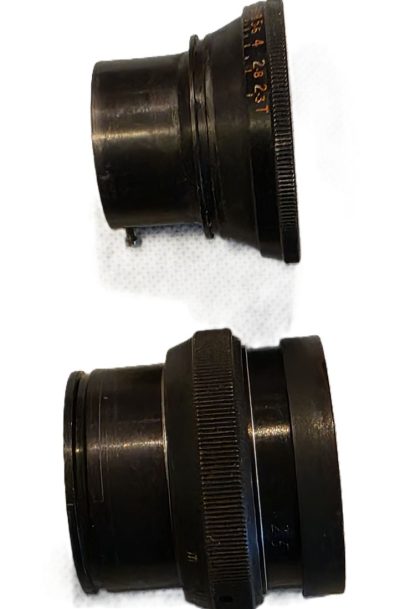 Cooke set of two cine lens barrels, one focusing