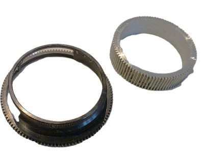 British Made set of two gearing rings for cine lens system (70mm diameters)