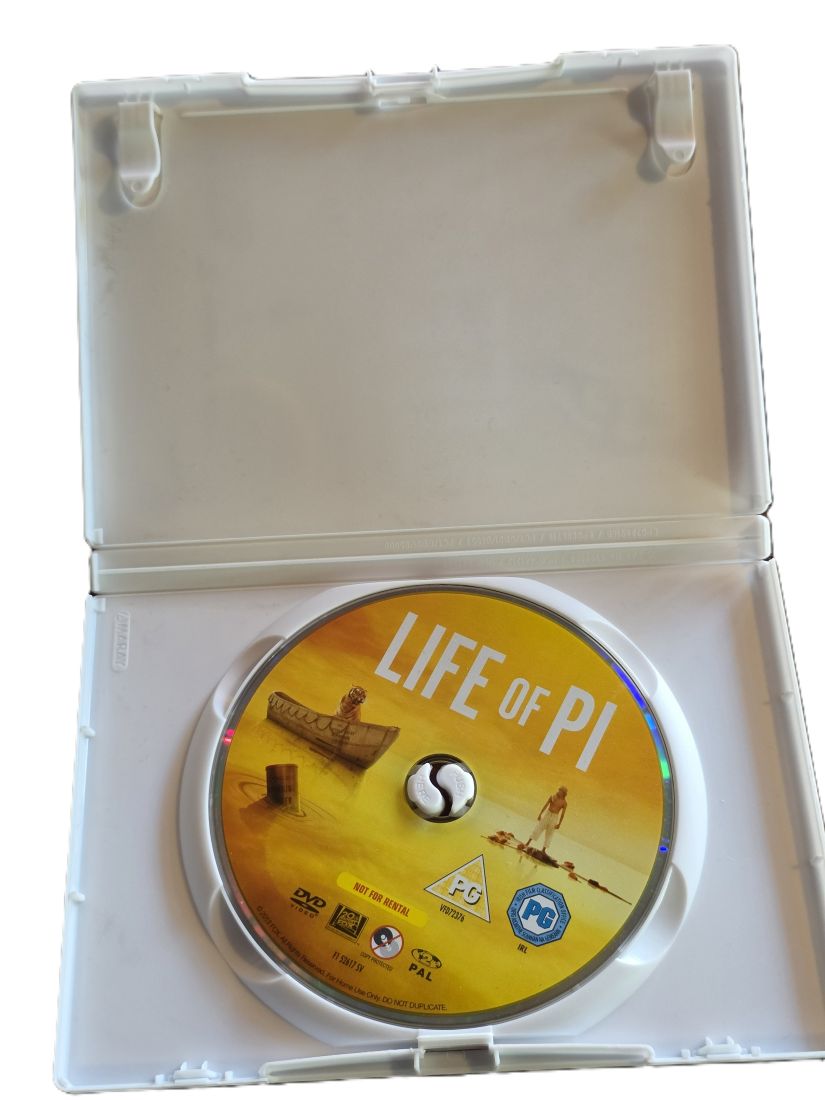 20260501-118 Life of Pi by Ang Li DVD, with Special Features. PAL Region 2 (UK)