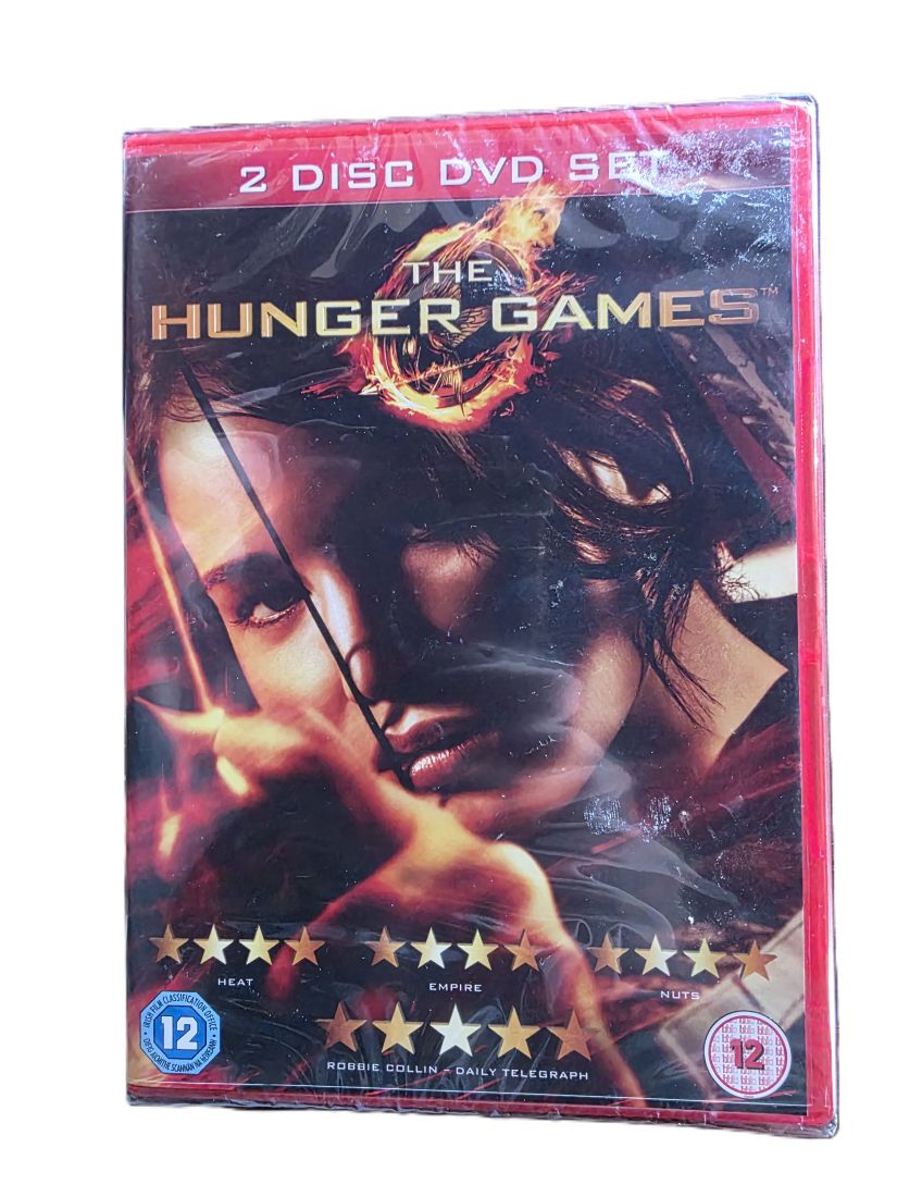 20260501-139 The Hunger Games by Gary Ross DVD with Special Features. SEALED/UNUSED. PAL Region 2 (UK)