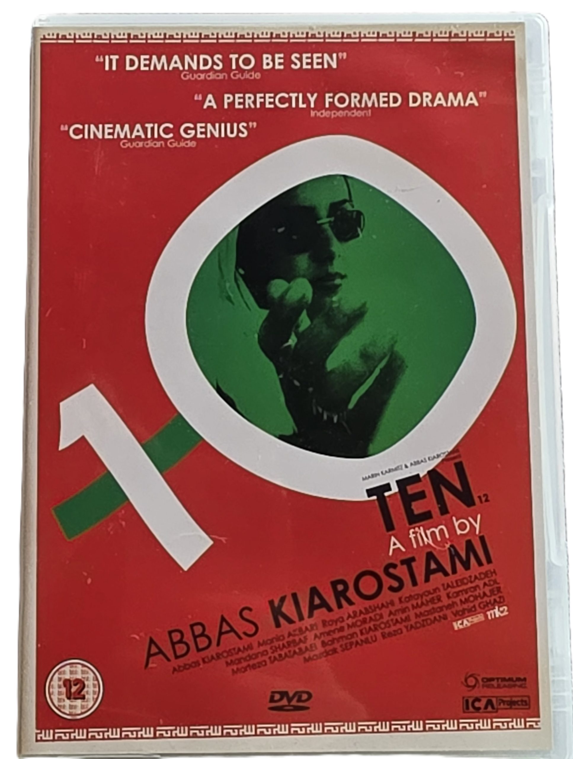 20260501-57 Ten, A Film by Abbas Kiarostami DVD, With Extras. PAL Region 2 (UK)