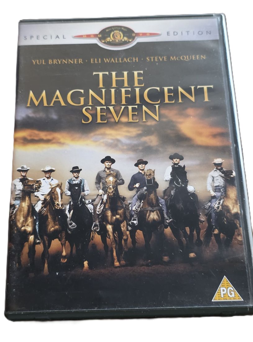 20260501-87 The Magnificent Seven by John Sturges. Special Edition with booklet. PAL Region 2 (UK)