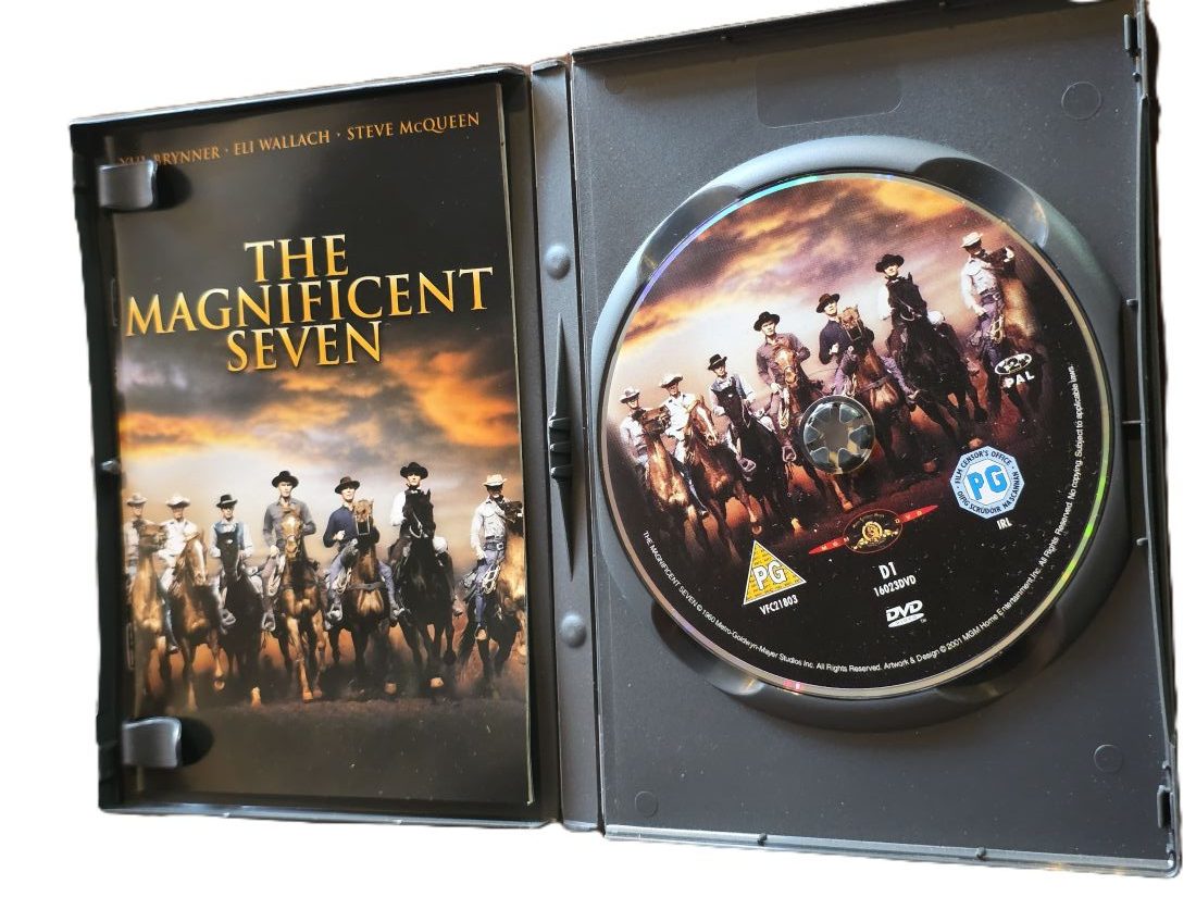 20260501-89 The Magnificent Seven by John Sturges. Special Edition with booklet. PAL Region 2 (UK)