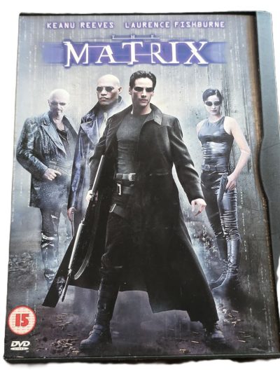 The Matrix by The Wachowski Brothers DVD. PAL Region 2 (UK)