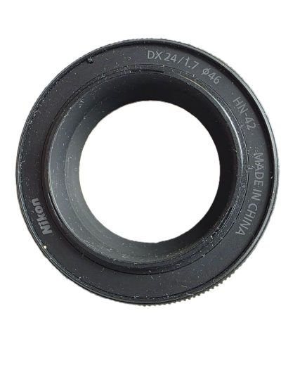 Nikon HN-42 Screw-in metal lens hood for the 24mm f1.7 DX lens