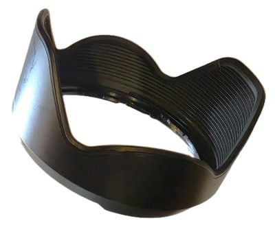 Fujifilm bayonet fitting lens hood for the 18mm f1.4 XF lens R LM WR lens. Petal-shaped