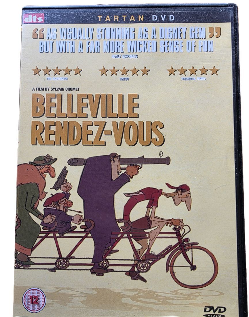 20260522-19 Belleville Rendez-Vous by Sylvain Chomet DVD with Special Features. Region (UK)