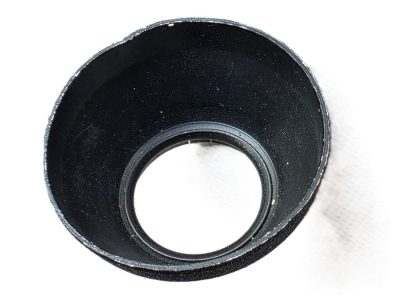 SS 28.5mm Push-on black crackle metal lens hood for Standard/Wide-Angle lenses