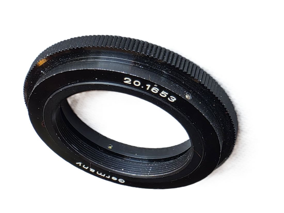 20260522-49 Mount Adapter for M42 lenses on Icarex SLRs. (Zeiss Catalogue Number 20.1653) UNCOMMON
