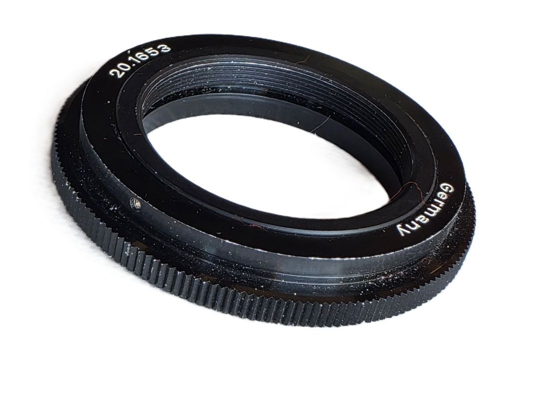 20260522-50 Mount Adapter for M42 lenses on Icarex SLRs. (Zeiss Catalogue Number 20.1653) UNCOMMON