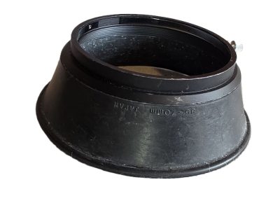 Olympus 57mm Push-on Rubber lens hood with fixing screw, for the 35-70mm OM lens