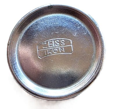Zeiss Ikon 32mm push-on bright chrome front lens cap