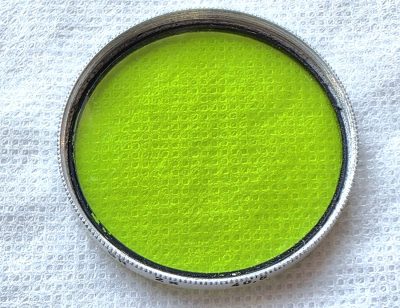 Zeiss Ikon 40.5mm Screw-in Green GR 2X Filter, Chrome rim