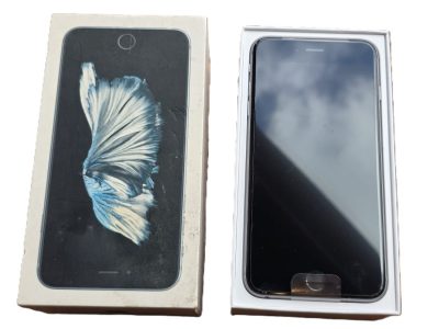 Apple iPhone 6S Plus Space Grey 32GB. As New, never used. Slight wear on outer box only