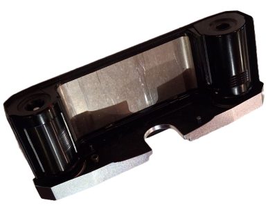 Zeiss Ikon Contarex 35mm Magazine Back, chrome. With dark slide