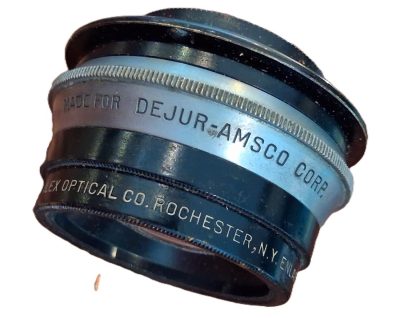 Ilex Optical Company 5.5 inch f4.5 coated enlarging lens with Iris Diaphragm