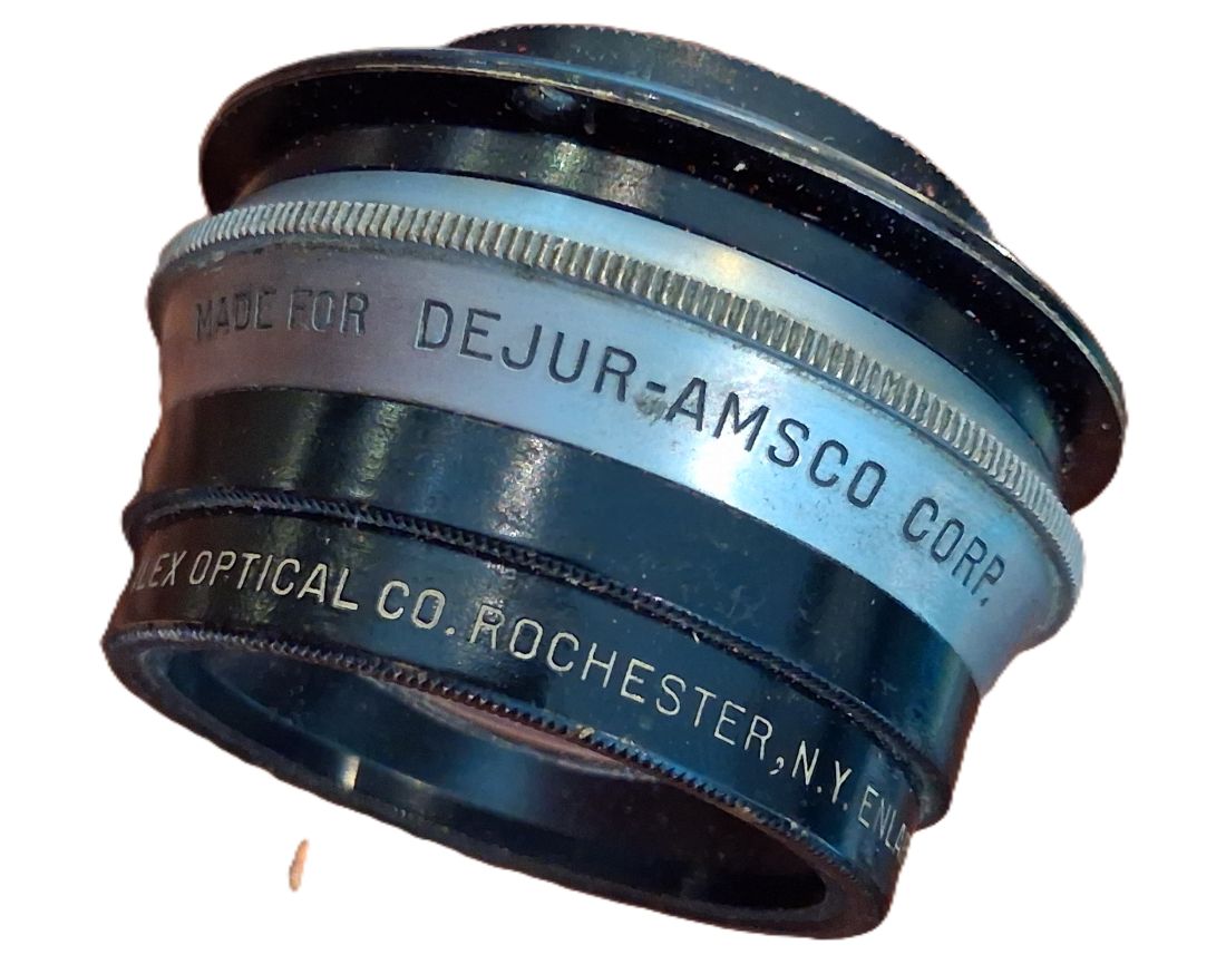 20260731-07 Ilex Optical Company 5.5 inch f4.5 coated enlarging lens with Iris Diaphragm